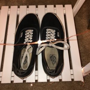 Faded Black Vans (8 men’s & 9.5 women’s)